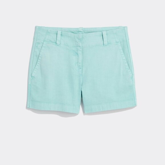 Vineyard Vines 3 1/2 Inch Herringbone Everyday Shorts in Aqua Haze - Picture 1 of 6
